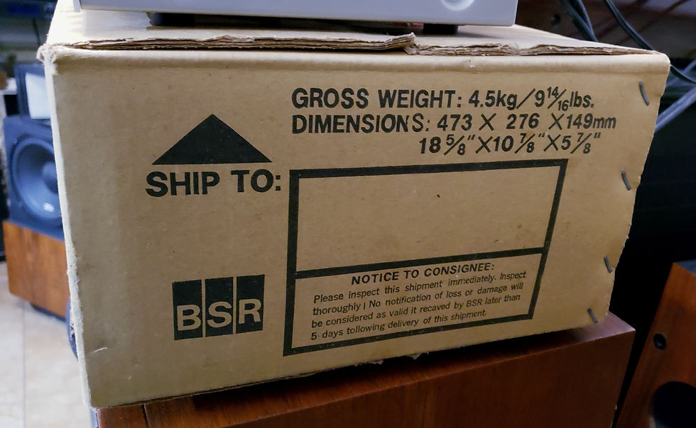 Thumbnail: BSR EQ-II Stereo Frequency Equalizer - With Original Box