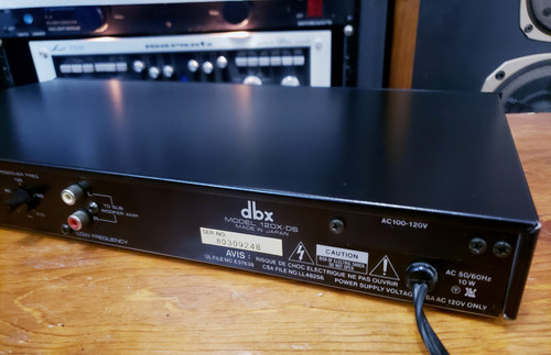 アンプ DBX 120X-DS DBX 120X-DS Subharmonic Synthesizer Working Free Shipping | eBay