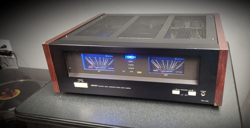 Denon POA-1500 Power Amplifier 150wpc - Super Low THD - Blue LED