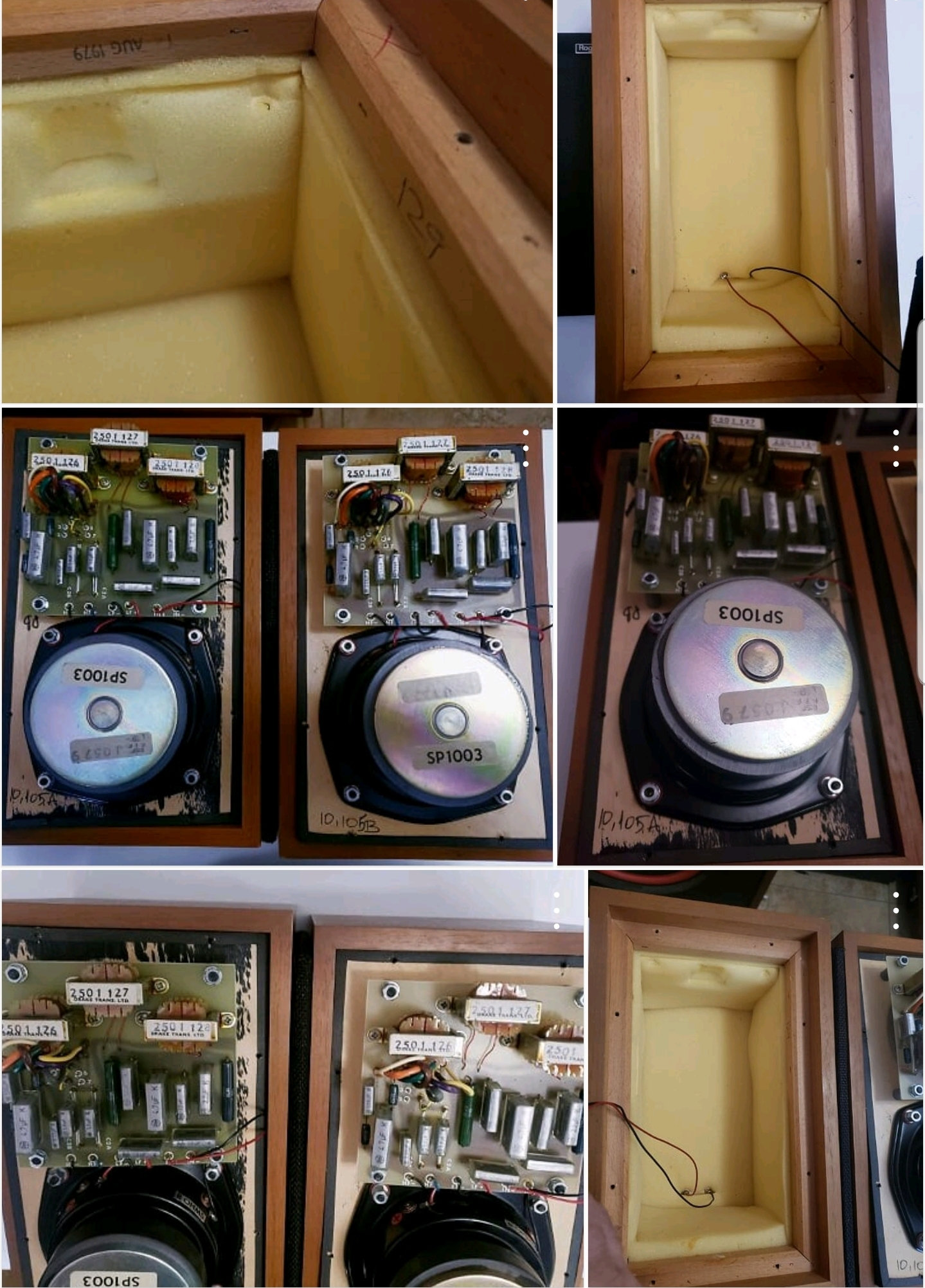 Rogers LS3/5A 1979 15 OHM British Broadcasting BBC Loudspeakers - Orig