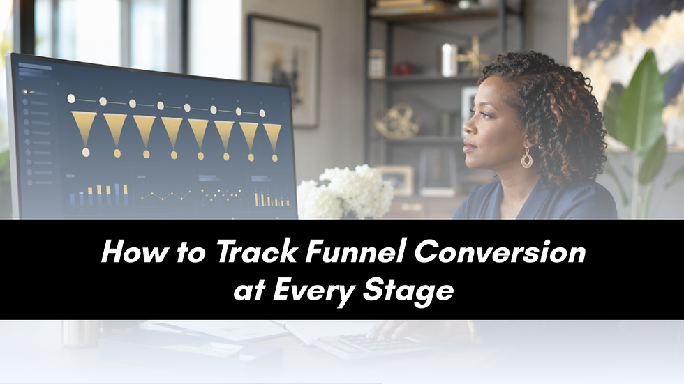 How to Track Funnel Conversionat Every Stage