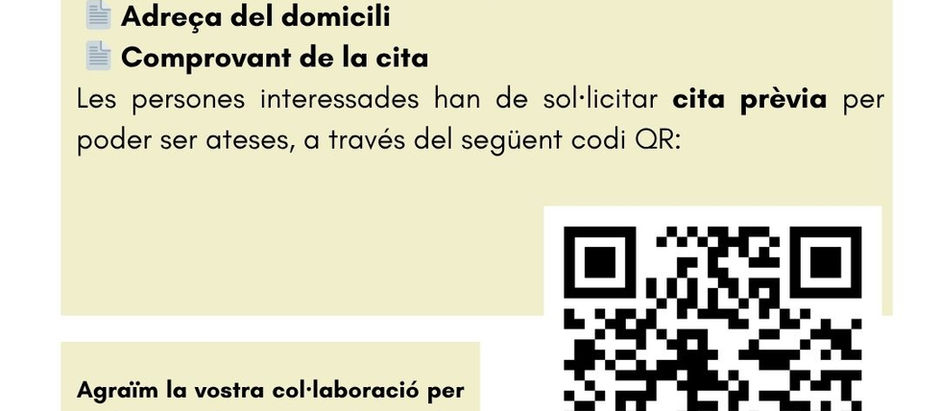 Cita Tràmit del Certificat de Vulnerabilitat