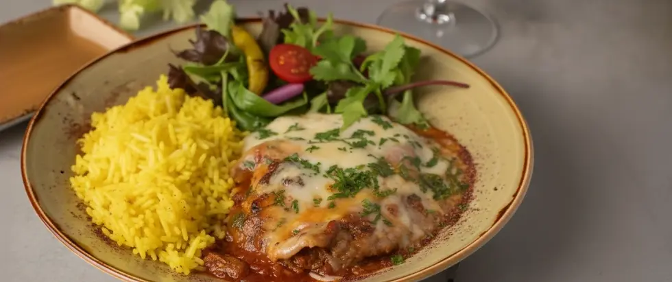 Minced Meat Rice with Mediterranean Spices