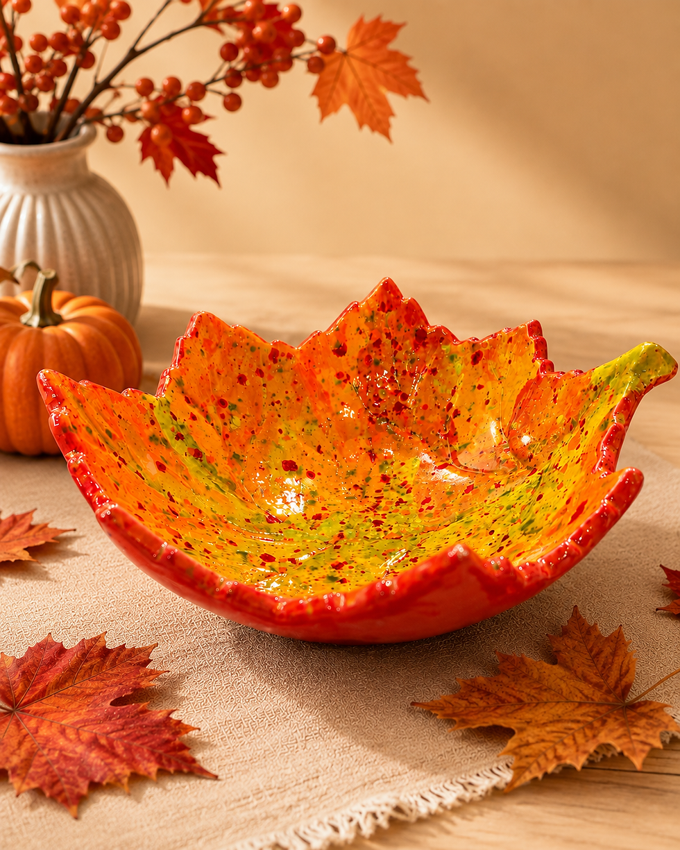Ceramic Leaf Bowl Workshop