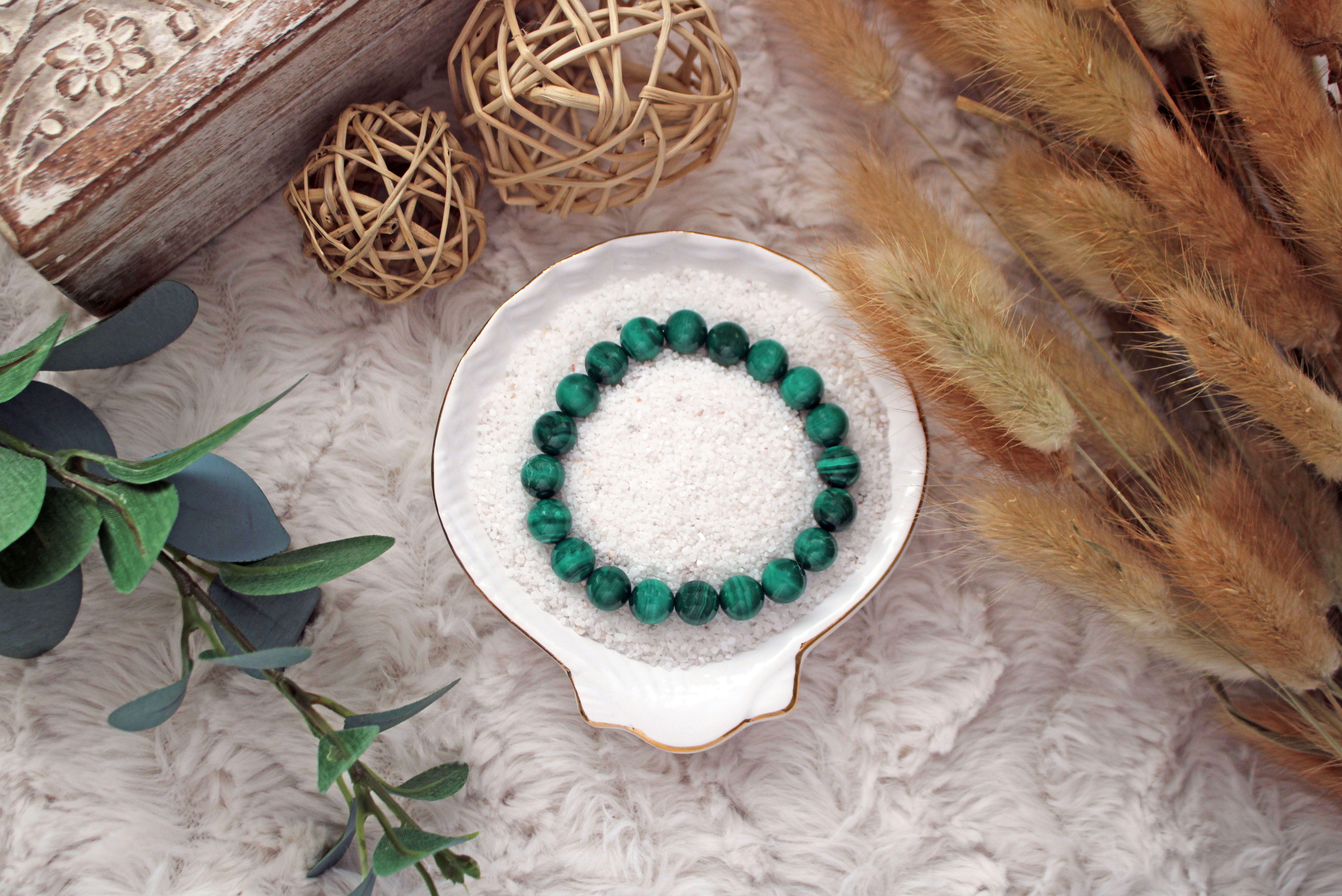Malachite Crystal Bracelet