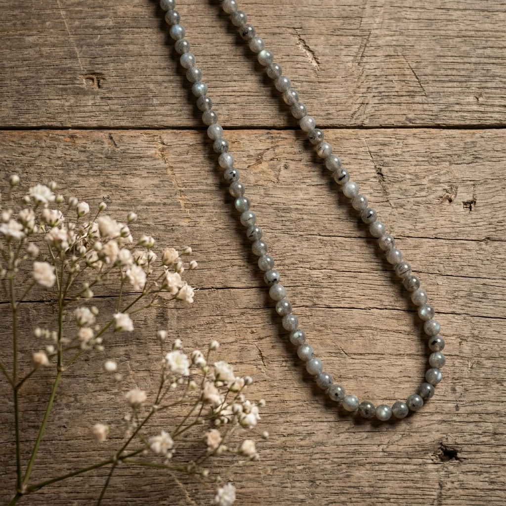 Labradorite Crystal Necklace