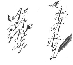 Initials Tattoos