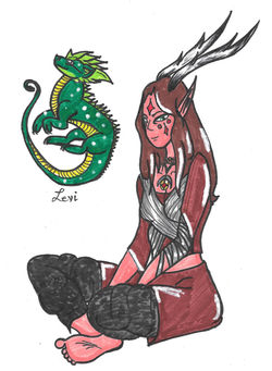 Eve Wyvern and Levi