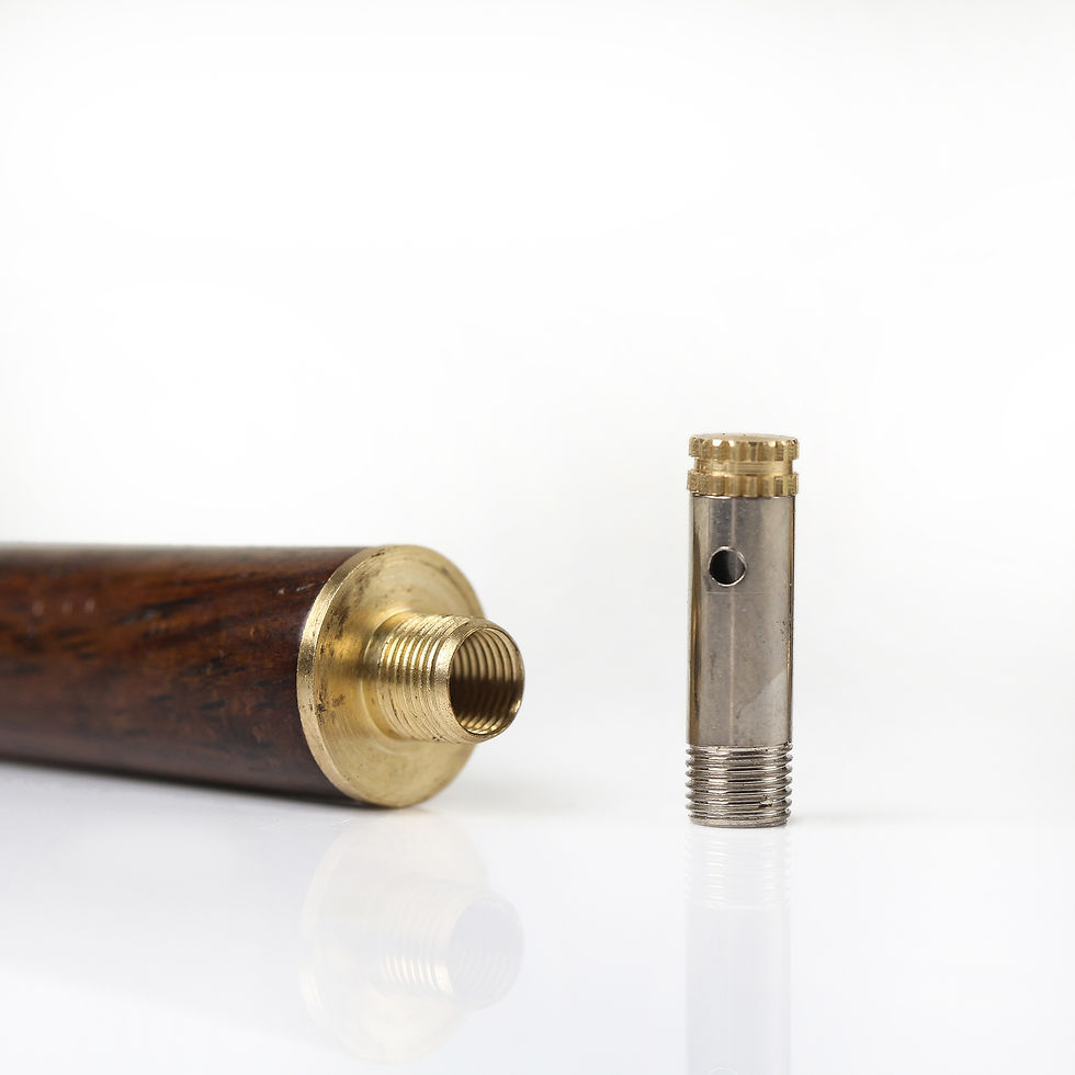 Thumbnail: Porker Tobacco Pipe Ebony Smooth Handmade