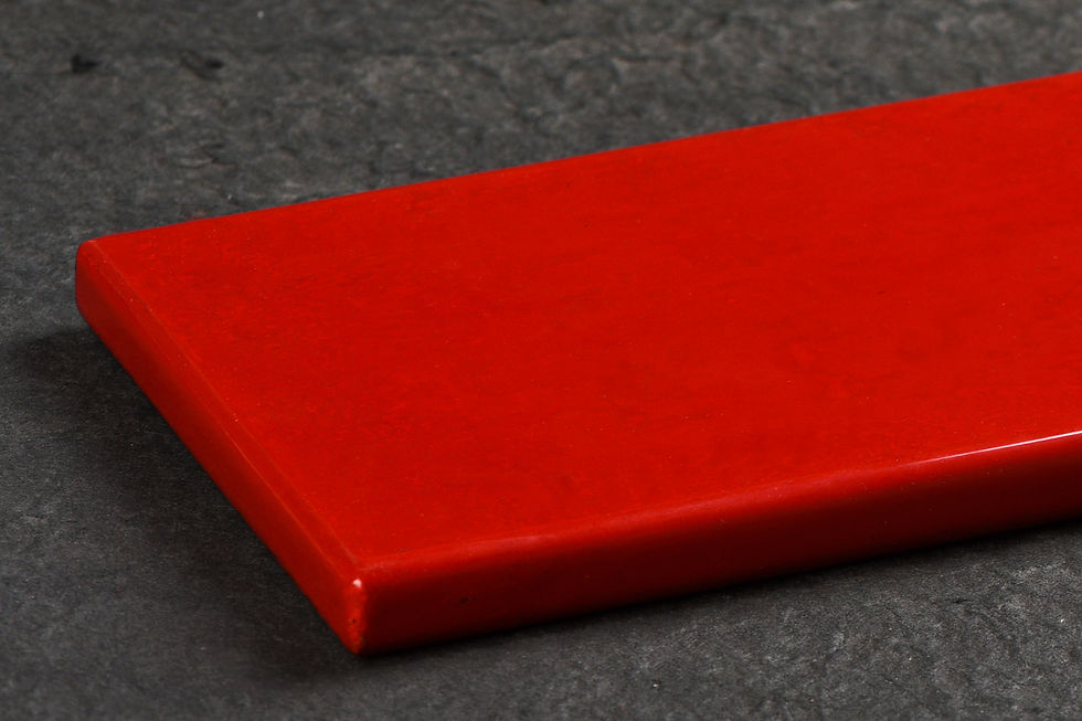 Thumbnail: Tea Tray （Red & Gold）1075