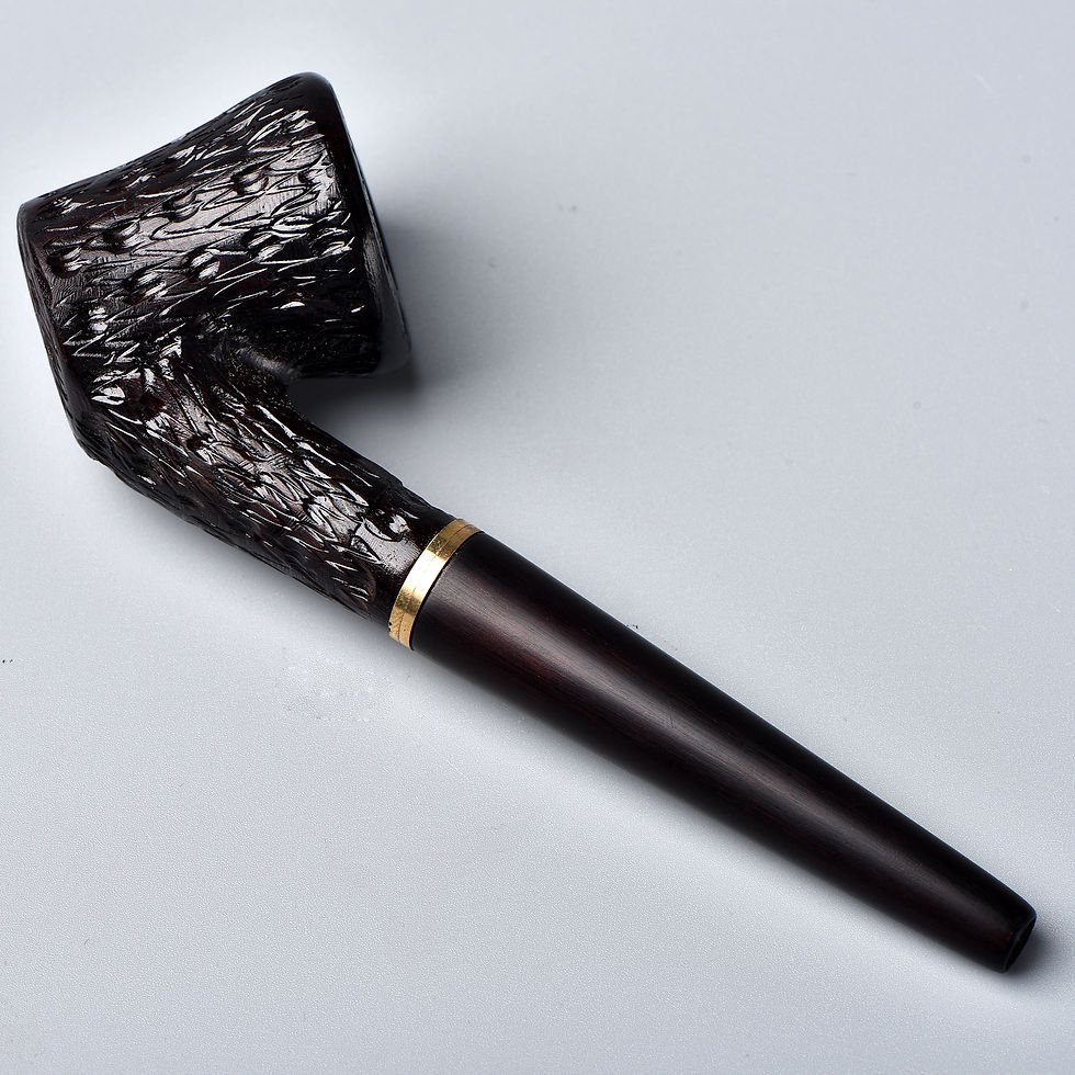 Thumbnail: Poker Sandblast Tobacco Pipe