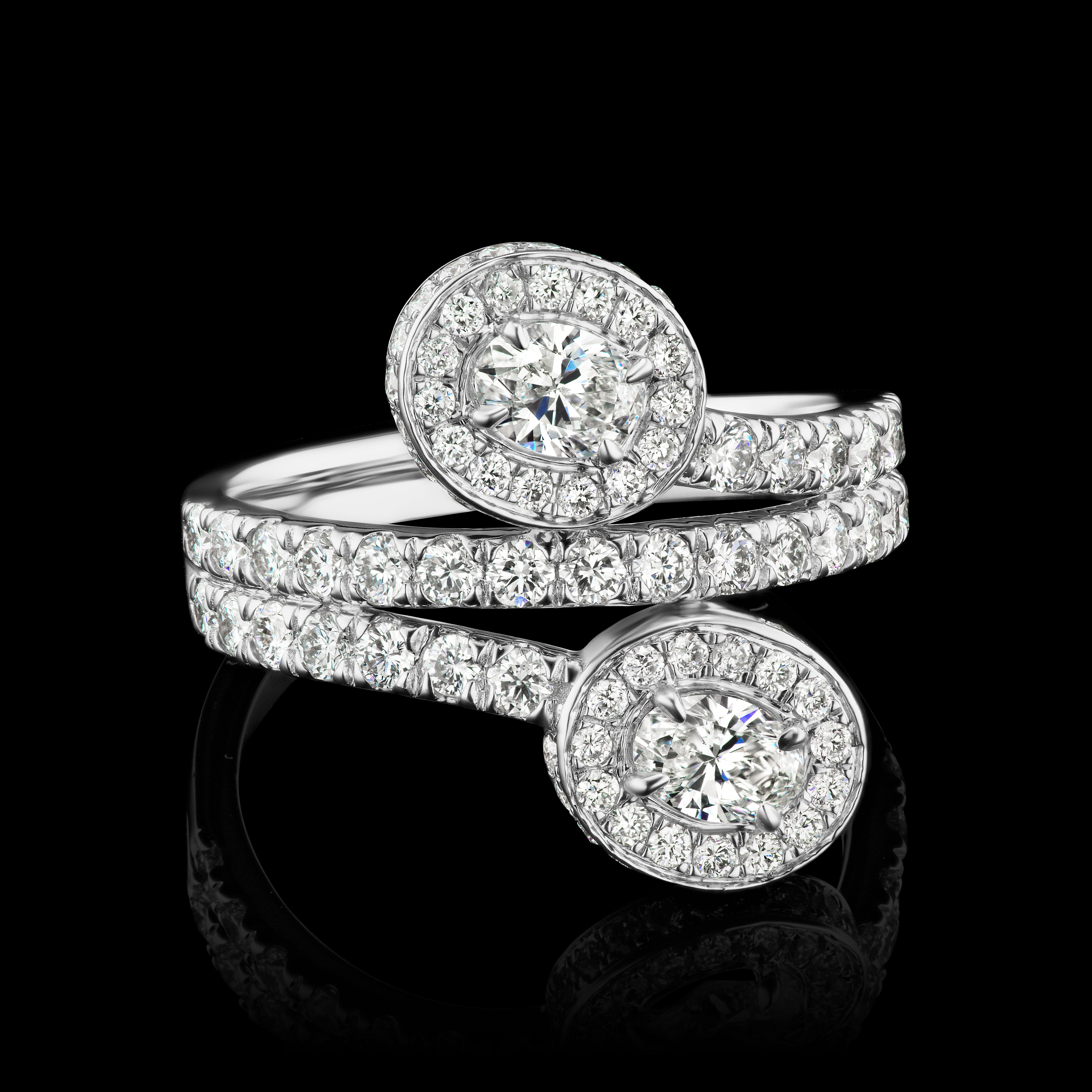 Forever Us Oval Diamond Ring