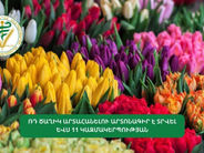 ՌԴ ծաղիկ արտահանելու արտոնագիր է տրվել ևս 11 կազմակերպության
