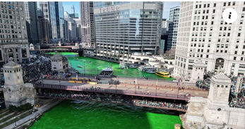 Chicago River goes green: Date, time and how to watch river dyeing for St. Patrick's Day