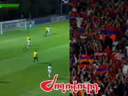 «Ժողովուրդ». «Ազատություն Սամվել Կարապետյանին» կոչեր՝ ֆուտբոլային երեկոյի ավարտին