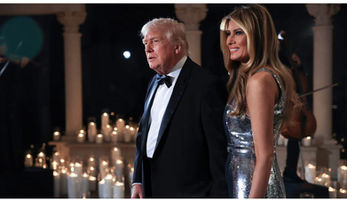 How tall is Donald Trump's family? NYE pics show heads above the crowd