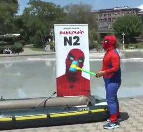 Մենք ամենալուրջ կուսակցությունն ենք ու առաջարկում ենք փոխել համակարգը. «Բոլորին դեմ եմ»-ը «ջուր ծեծոցի» էր կազմակերպել Կարապի լճի մոտ