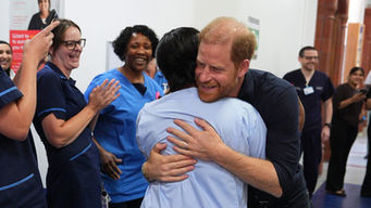 Prince Harry returns to UK – See his visit amid royal family tension