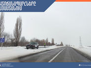 ՀՀ տարածքում ավտոճանապարհները հիմնականում անցանելի են