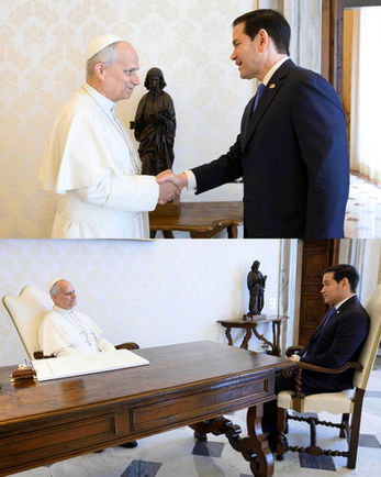 Papal peacemaker? Making nice with Pope Leo is Marco Rubio’s latest job