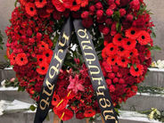 «Եռաբլուր» զինվորական պանթեոնում Գագիկ Ծառուկյանի անունից տեղադրվել է ծաղկեպսակ