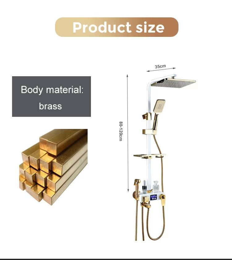 Thumbnail: Digital Shower System – Smart Thermostatic & Hot-Cold Mixer Collection