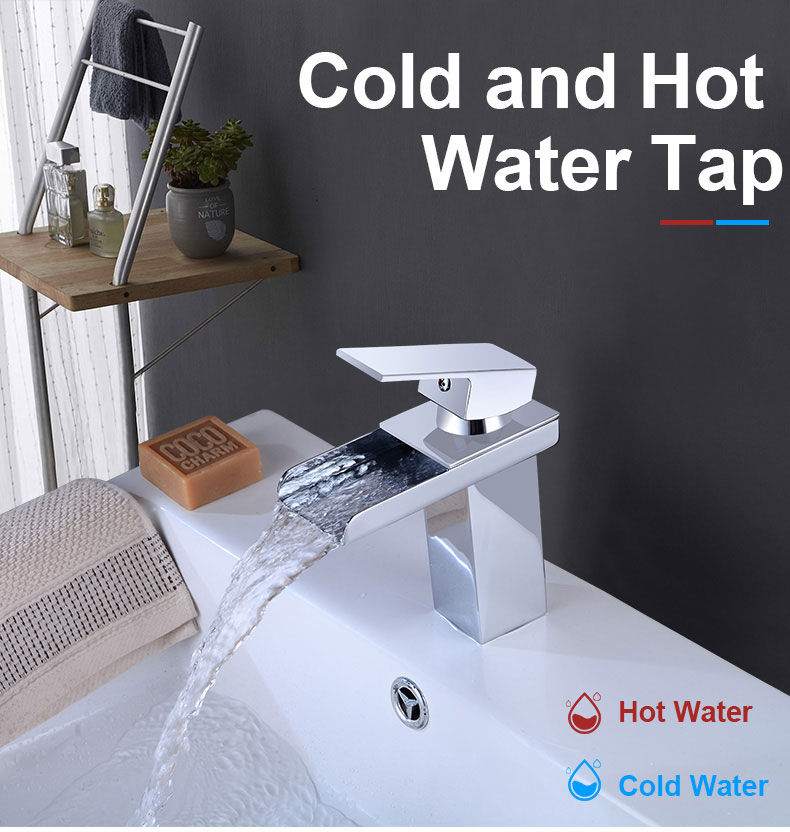 Thumbnail: SteelCascade™ SUS304 Waterfall Basin Faucet