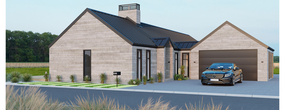 Hedgley Corporation's design plan, the lake house, also developed by Kian Clements-Ormond