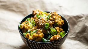 Spicy Vegan Cauliflower 'Wings"