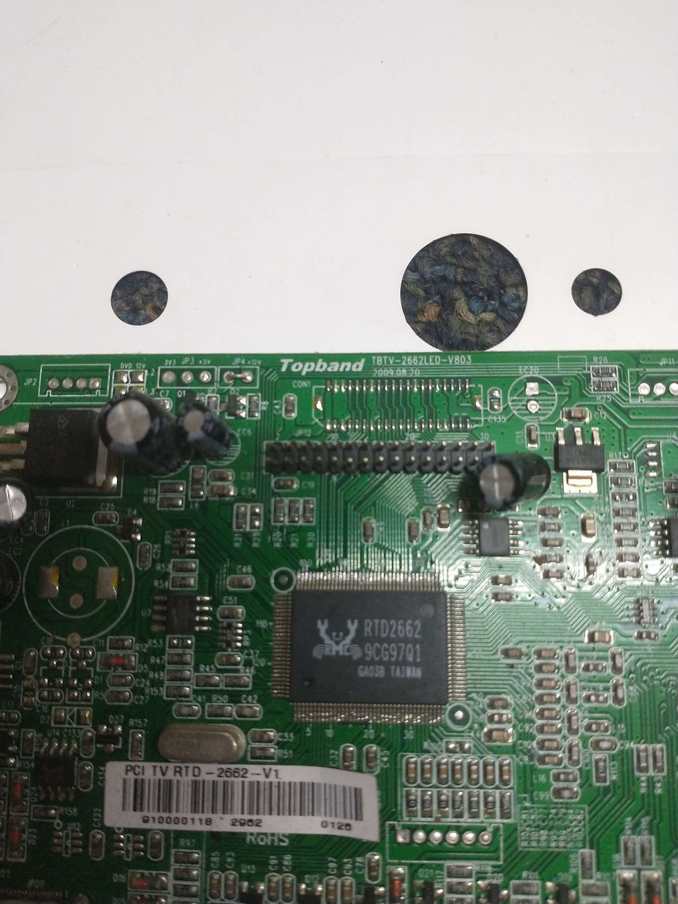 Miniatura: Placa principal CCE: modelo TL800