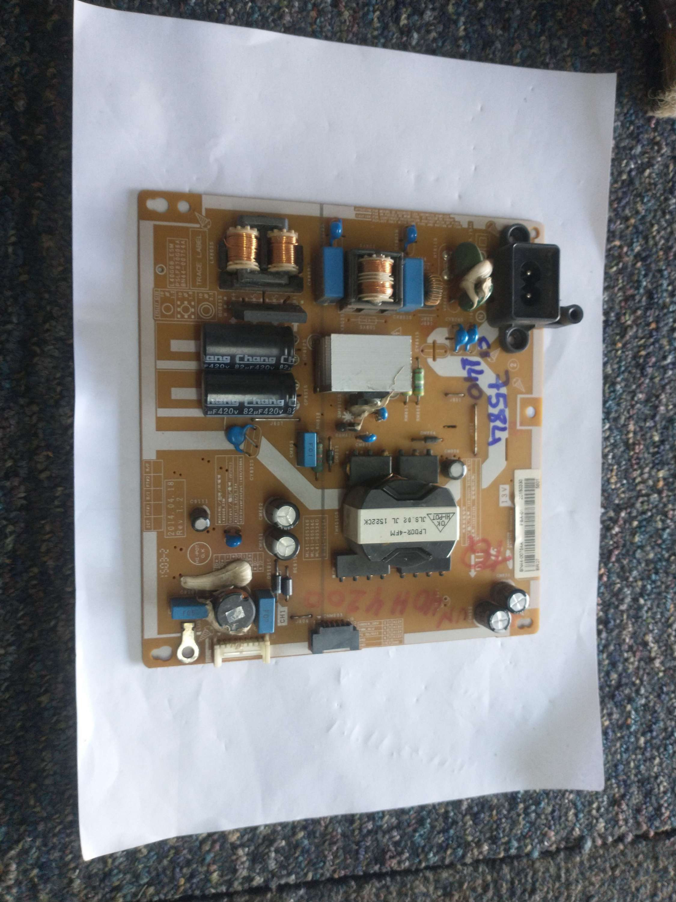 Placa fonte Samsung: UN40H4200