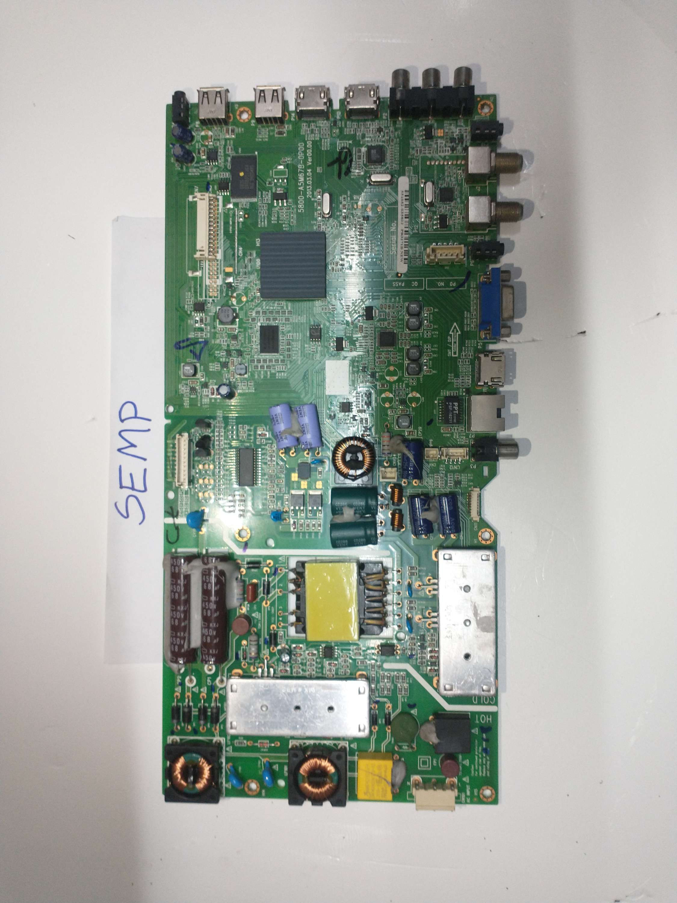 Principal Semp Toshiba modelo: dl3271