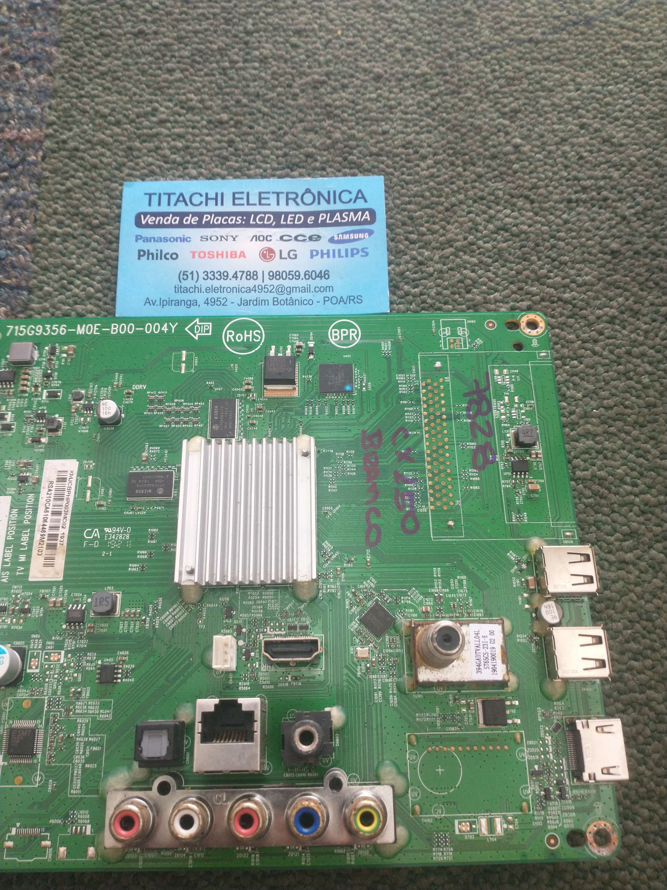 Placa principal Philips: 32Phg5813