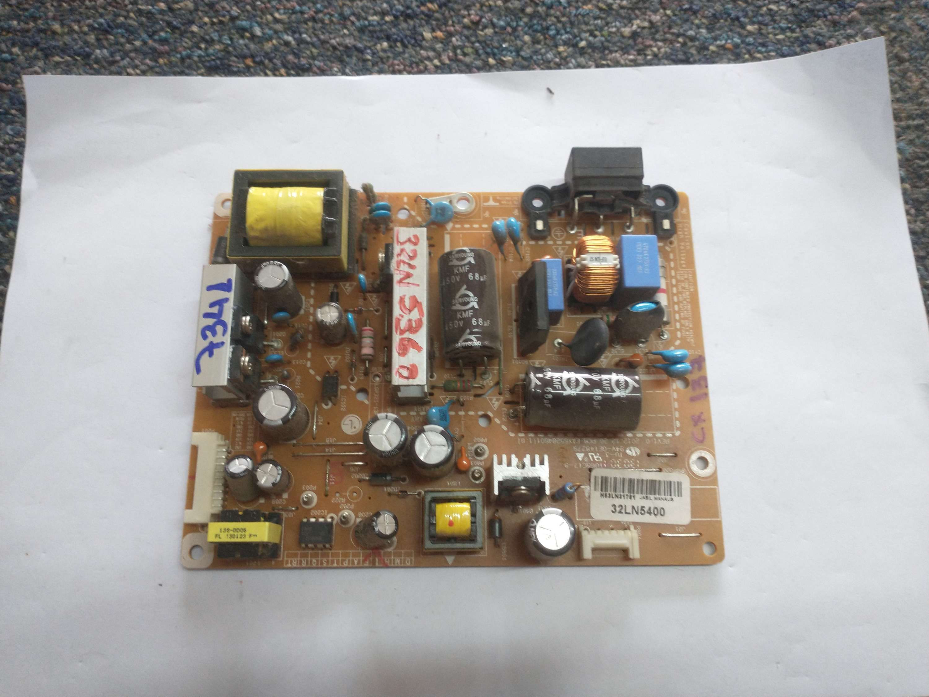 Placa fonte LG: 32LN536B