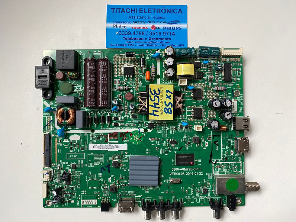 Miniatura: Principal Philco PH39E31DG / 5800-A6M79B-0P00