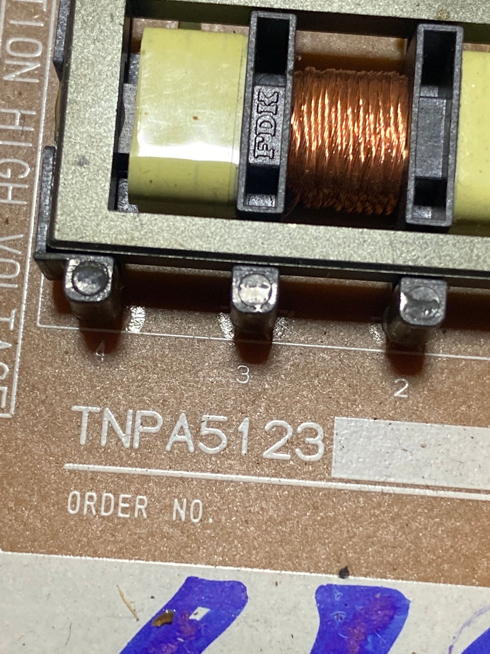 Miniatura: Placa da Fonte Panasonic TC-L32C20B / TNPA5123