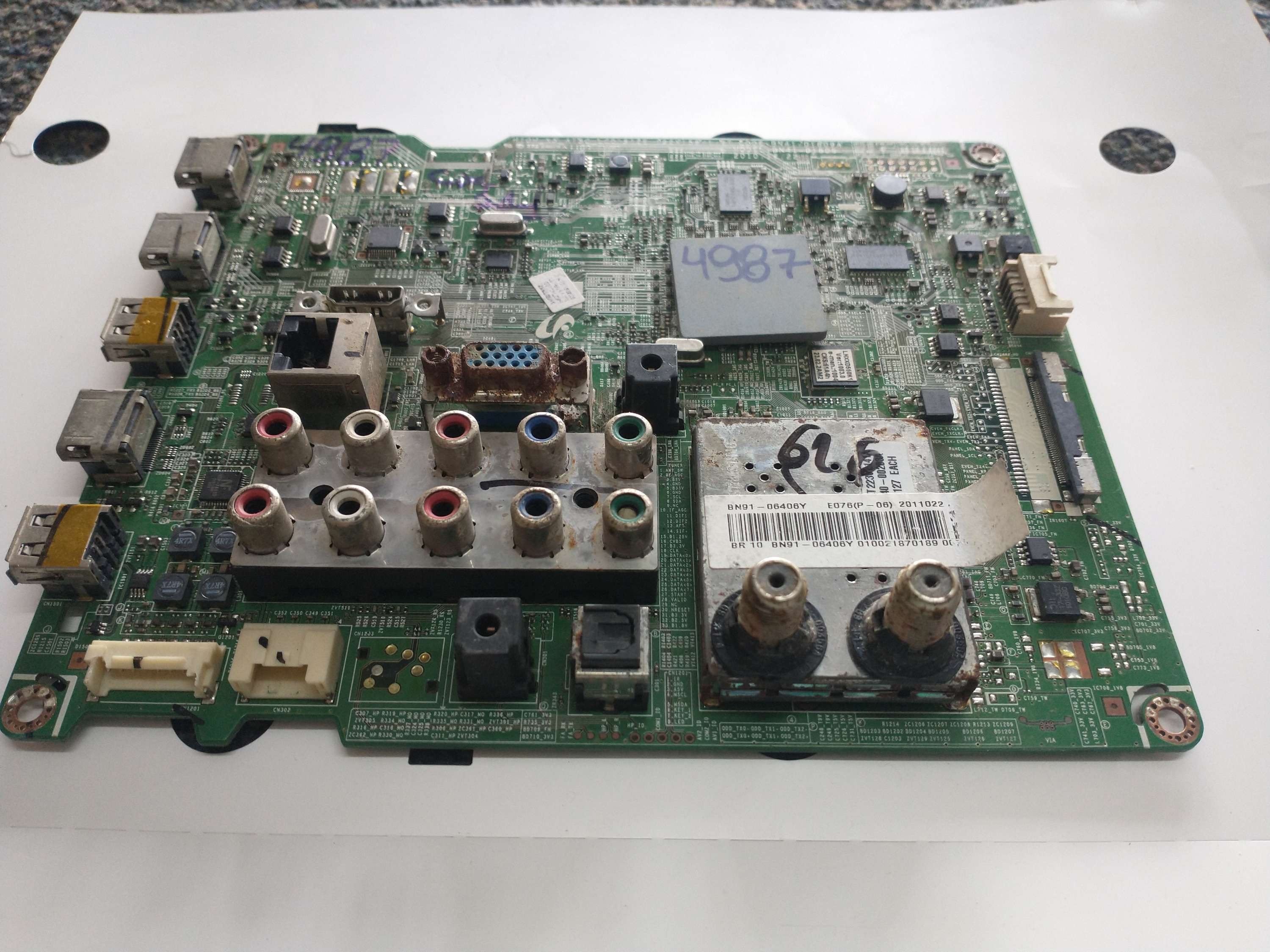 Principal Samsung: ln40d550/BN91-06406Y