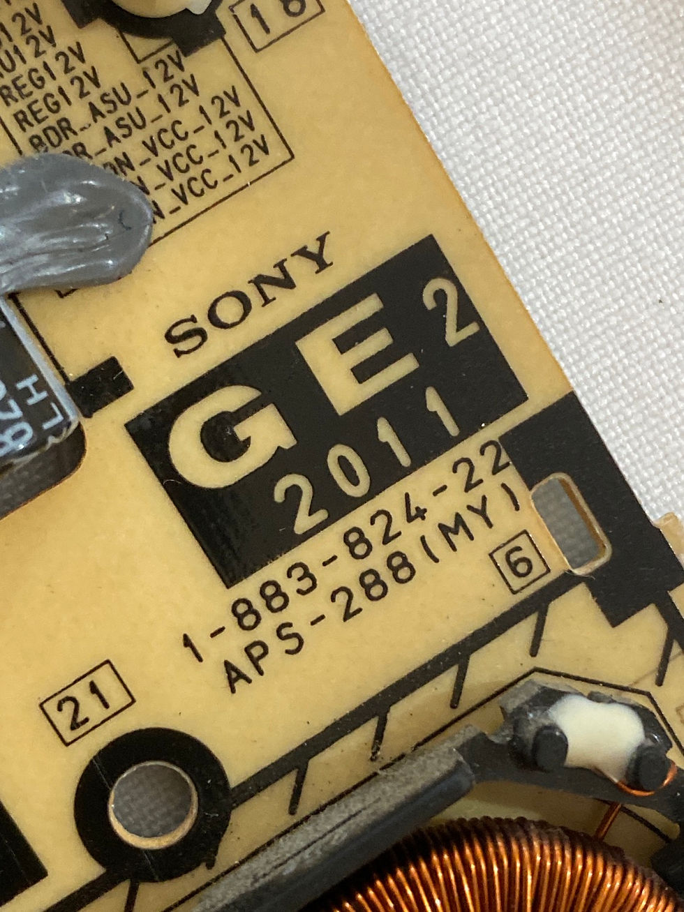 Miniatura: Placa da Fonte Sony KDL-32EX425 / 1-883-824-22