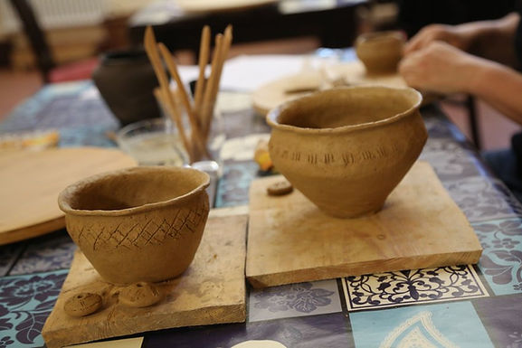 Workshop "Die Keramik der Slawen im Mittelalter" am 12.10.2019 in Melaune
