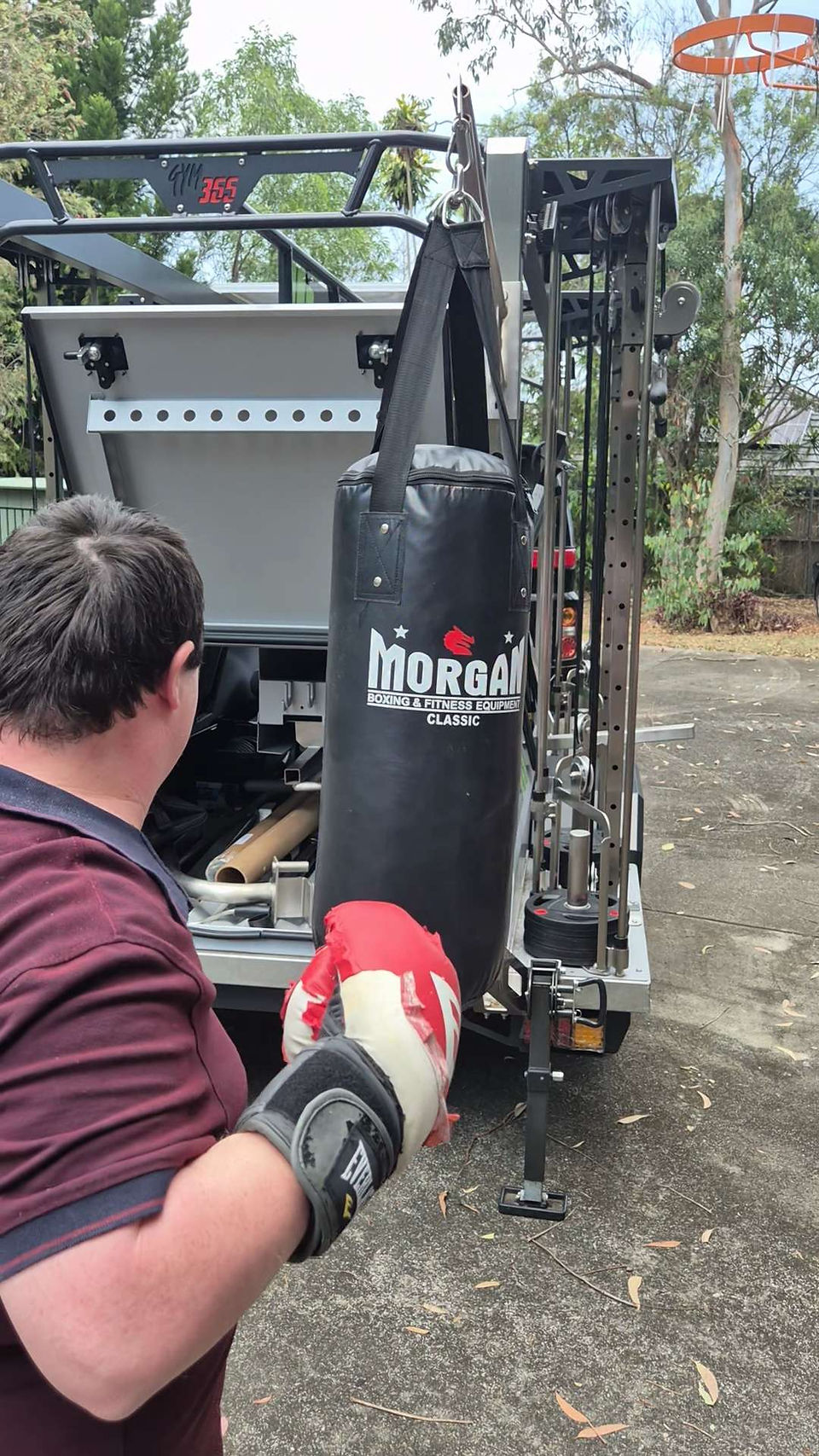 Slim Gym Trailer  Inclusive boxing group sessions