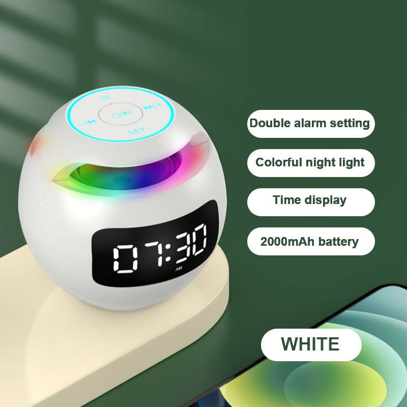 Miniatura: New Mini Bluetooth Speaker Wireless Bluetooth Sound Box with LED Display Alarm C