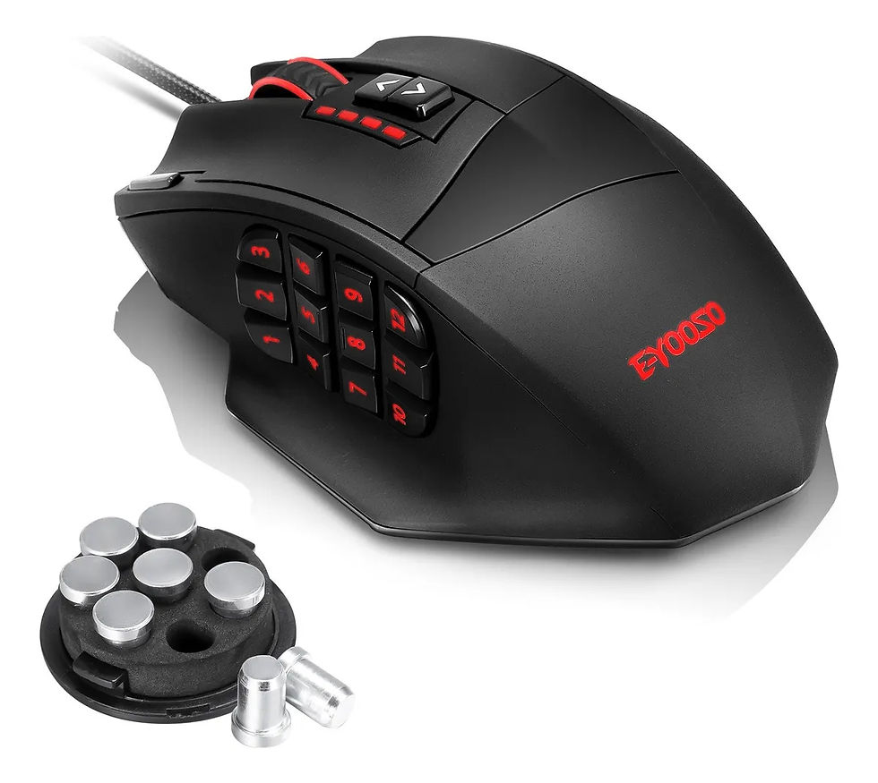 Miniatura: E-YOOSO X-39 USB Wired RGB Gaming Mouse 16400 DPI PAW3327 19 Programmable Button