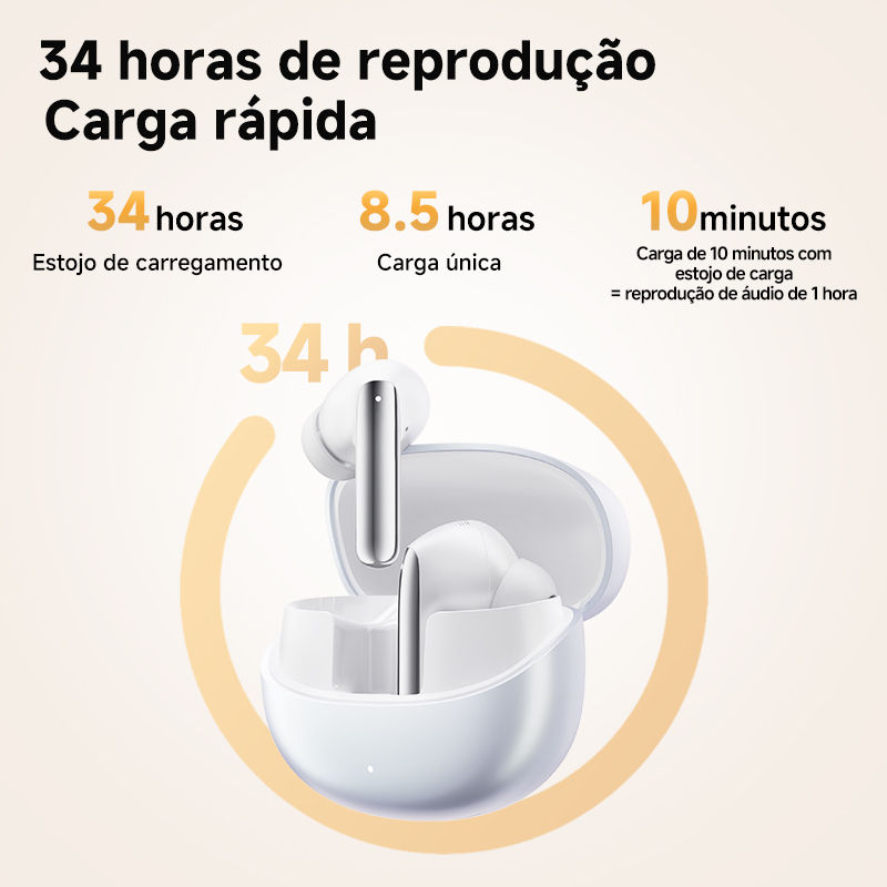 Miniatura: QCY MeloBuds Pro ANC Bluetooth 5.3 Earphones Wireless 46dB Hybrid ANC Hi-Res LDA