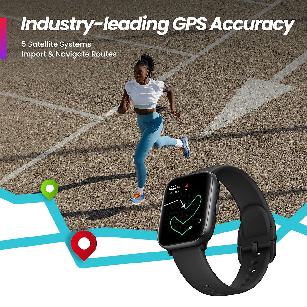 Miniatura: Amazfit Active Smart Watch 42mm, , GPS, Amazon Alexa Built-In, Bluetooth, 14-Day