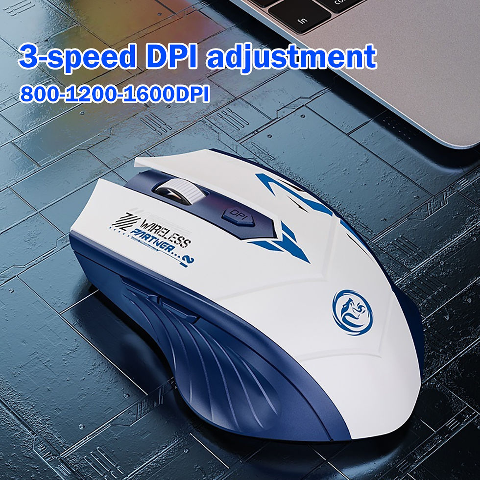 Miniatura: Bluetooth 5.4 Mouse Dual-Mode 2.4G Wireless Mouse 6 Buttons Gaming Mouse Office 