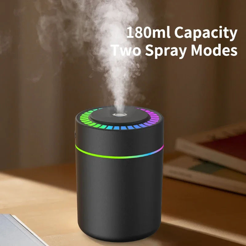 Miniatura: 180ML Mini Air Humidifier USB Electric Aroma Diffuser Essential Oil Purifier Aro