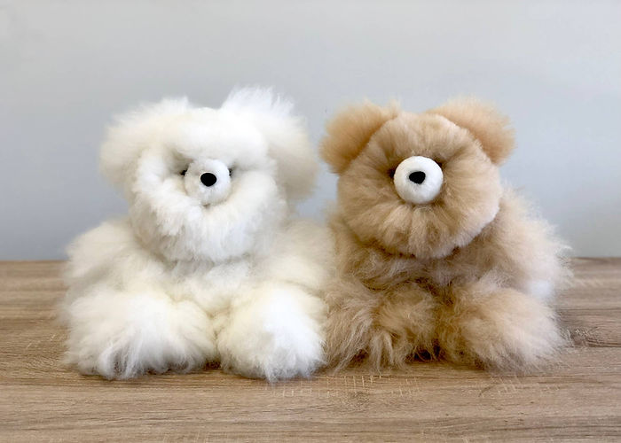 Alpaca teddy bears