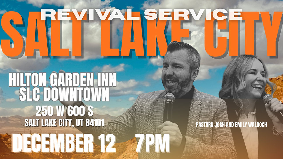 Salt Lake City Holy Ghost Miracle Service