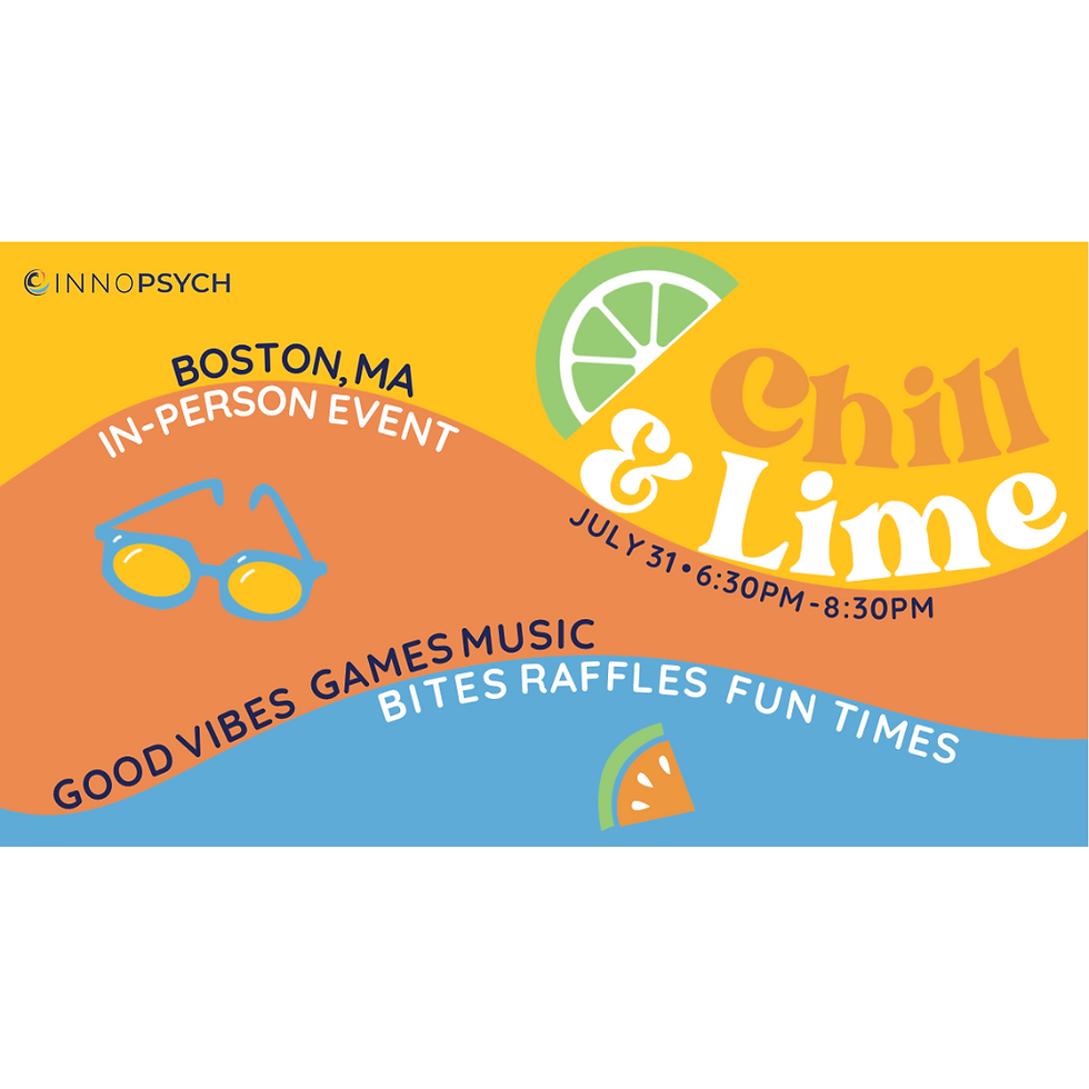 Chill + Lime Summer Social- July 31st at 6:30pm
