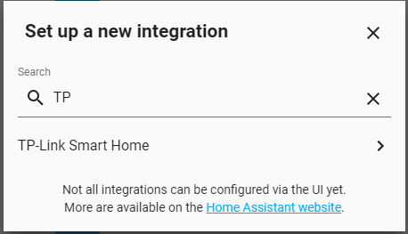 home assistant tp link
